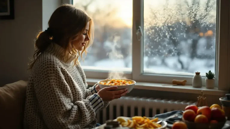 Di fronte al freddo una dieta più ricca di grassi può essere benefica in inverno